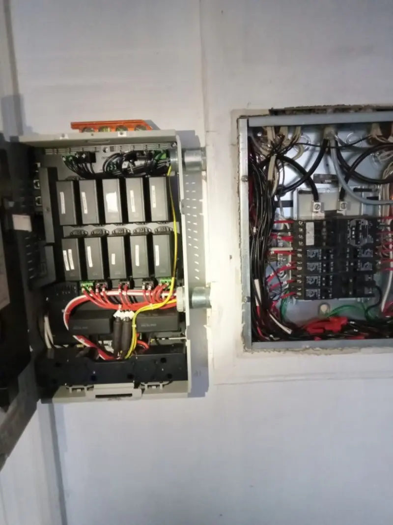 Electrical panel upgrade completed for Ring Doorbell Installation in Jasper